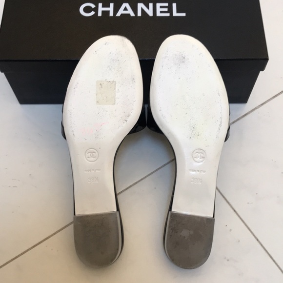 CHANEL  slides size 38.5 - Picture 5 of 6